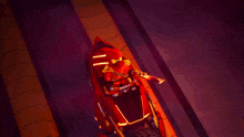 a lego ninjago character is holding a sword