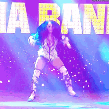 Sasha Banks Entrance GIF - Sasha Banks Entrance Hell In A Cell GIFs