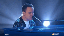 Singing America'S Got Talent GIF - Singing America'S Got Talent Pouring You Heart Out GIFs