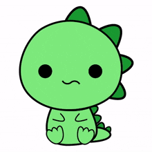 dino dinosaur cute cartoon green