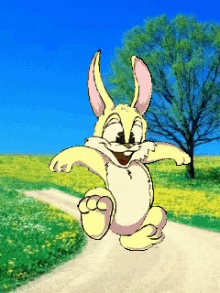 Bunny Jomp GIF - Bunny Jomp Hop GIFs