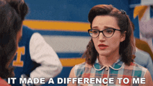 It Made A Difference To Me Jane GIF - It Made A Difference To Me Jane Grease Rise Of The Pink Ladies GIFs