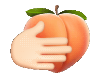 Peach Juicy Sticker - Peach Juicy Pat Stickers