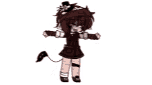 a person is laying on their back with their arms outstretched and a headphone on their head .