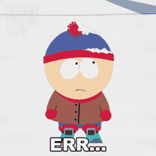 Err No Stan Marsh GIF - Err No Stan Marsh South Park GIFs