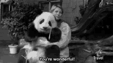 You'Re Wunderbar GIF - Youre Wonderful Panda Hug GIFs
