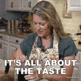 It'S All About The Taste Jill Dalton GIF - It'S All About The Taste Jill Dalton The Whole Food Plant Based Cooking Show GIFs