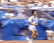 Michael Chang Jump GIF - Michael Chang Jump Fist Pump GIFs