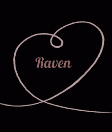 Love Name GIF - Love Name Raven GIFs
