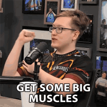 Get Some Big Muscles Awesomejake408 GIF - Get Some Big Muscles Awesomejake408 Jacob Amaniera GIFs
