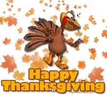 Happy Thanksgiving Thanksgiving GIF - Happy Thanksgiving Thanksgiving Dancing Turkey GIFs