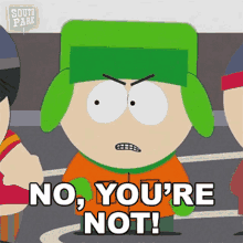 No Youre Not Kyle Broflovski GIF - No Youre Not Kyle Broflovski South Park GIFs