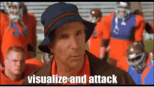 Water Boy Coach GIF - Water Boy Coach Visualize And Attack GIFs