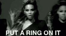 Put A Ring On It Beyoncé GIF - Put A Ring On It Beyoncé Single Ladies GIFs