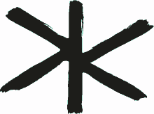 logo ekumenik black blue green