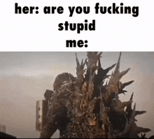Are You Fucking Stupid Minus One GIF - Are You Fucking Stupid Minus One Godzilla GIFs