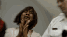 Praying Whitney Houston GIF - Praying Whitney Houston The Bobby Brown Story GIFs