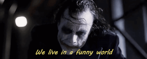 It's A Funny World We Live In Gif - IceGif