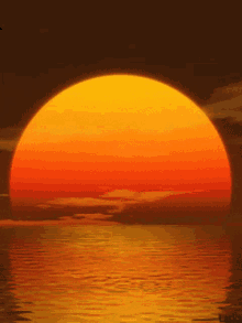 Sunset Kiss GIF