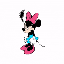 angry mad fuming minnie mouse