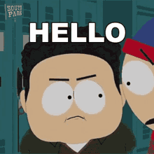 Hello Marcus Preston GIF - Hello Marcus Preston South Park GIFs