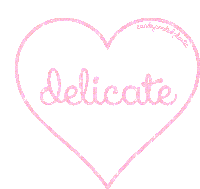 Delicate Hearts Sticker