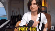 Party Time Party Time Aidan Gallagher GIF - Party Time Party Time Aidan Gallagher Party Time Aidan GIFs