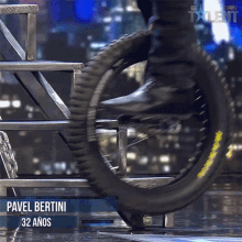 Monociclo Pavel Bertini GIF - Monociclo Pavel Bertini Got Talent España GIFs