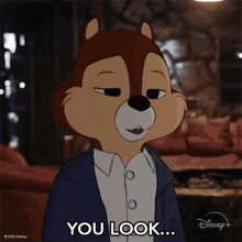 You Look Different Chip GIF - You Look Different Chip Chip N Dale Rescue Rangers GIFs