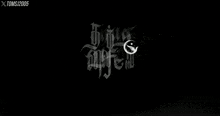 a black background with the words `` thug life '' written on it