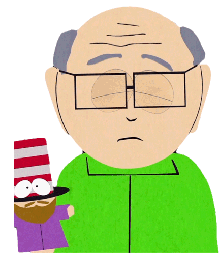 Okay Mr Garrison Sticker - Okay Mr Garrison South Park Stickers