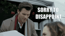 Random Acts Of Christmas Kevin Mcgarry GIF - Random Acts Of Christmas Kevin Mcgarry Sorry To Disappoint GIFs