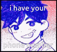 Omori Hero Has Your Phone Number GIF - Omori Hero Has Your Phone Number GIFs
