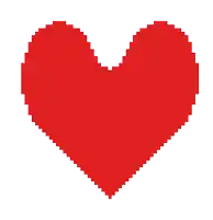 a black and white pixel art of a broken heart .