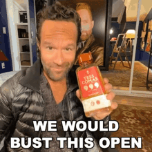 We Would Bust This Open Cameo GIF - We Would Bust This Open Cameo We Would Drink It All GIFs