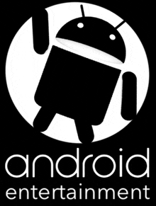 Android Entertainment Logo 2014-2017 GIF