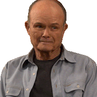 Disappointed Red Forman Sticker