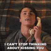 I Can'T Stop Thinking About Kissing You Buddy GIF