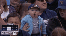 Shocked Baby GIF - Shocked Baby Brewers GIFs
