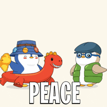 Peace Earth GIF - Peace Earth Penguin GIFs