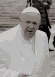 Pope No GIF - Pope No Never GIFs