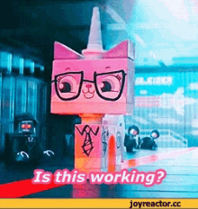 is this working unikitty lego