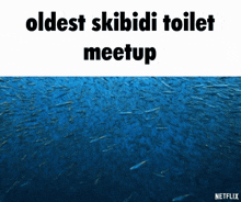 School Of Fish Skibidi Toilet GIF - School Of Fish Skibidi Toilet Meetup GIFs