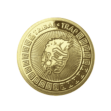 tribal trap trap tribal coin gold