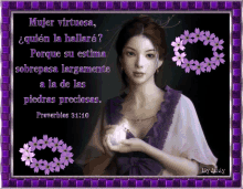 versiculo biblico texto biblico religioso flower violet