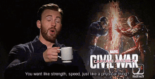 Captain America Chris Evans GIF - Captain America Chris Evans Civil War GIFs