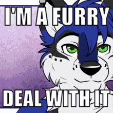 Furry Deal With It GIF - Furry Deal With It Im A Furry GIFs