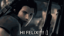Felix Hi Felix GIF - Felix Hi Felix From Jules GIFs