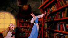 Belle Turn GIF - Belle Turn Library GIFs