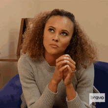 Thinking Ashley Darby GIF - Thinking Ashley Darby Real Housewives Of Potomac GIFs